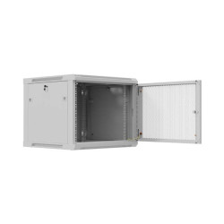 LANBERG NÁSTENNÁ INŠTALAČNÁ SKRIŇA 19'' 9U 600X600 ŠEDÉ PERFOROVANÉ DVERE (PLOCHÉ BALENIE)
