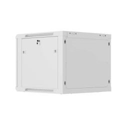 LANBERG NÁSTENNÁ INŠTALAČNÁ SKRIŇA 19'' 9U 600X600 ŠEDÉ PERFOROVANÉ DVERE (PLOCHÉ BALENIE)