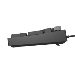 Herná mechanická klávesnica Genesis THOR 404/RGB/Outemu Peach Silent/Drôtové USB-A/US layout/Čierna