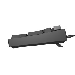 Herná mechanická klávesnica Genesis THOR 404/RGB/Outemu Peach Silent/Drôtové USB-A/US layout/Čierna