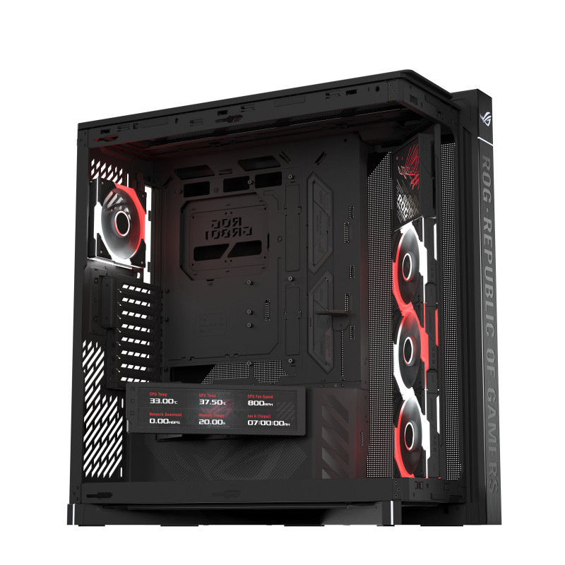 ASUS case ROG CRONOX GR801 CURVE TG ARGB BLACK