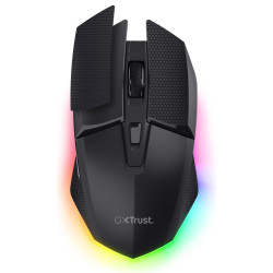 Trust GXT122 FELOX+/Herná/Optická/Pre pravákov/10 000 DPI/USB+BT/Čierna