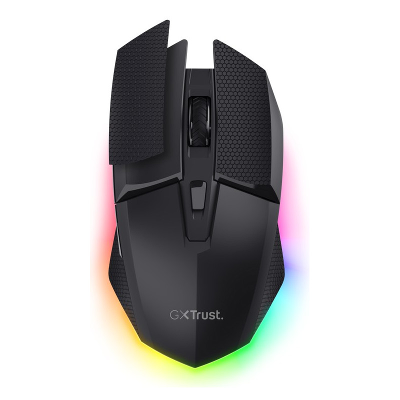 Trust GXT122 FELOX+/Herná/Optická/Pre pravákov/10 000 DPI/USB+BT/Čierna