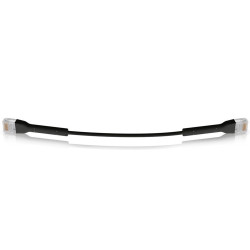 Ubiquiti U-Cable-Patch-RJ45-BK-50, Ethernet Patch Kabel, 0,1m (0,22m s konektormi), Cat6, černý (50ks)