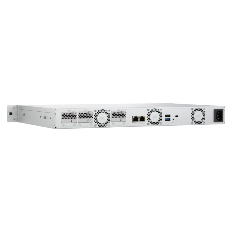 QNAP TS-h765eU-8G (4core 3,4 GHz, 8 GB RAM, 4x SATA, 3x E1.S/M.2, 2x 2,5GbE, vol. 10GbE, malá hĺbka)