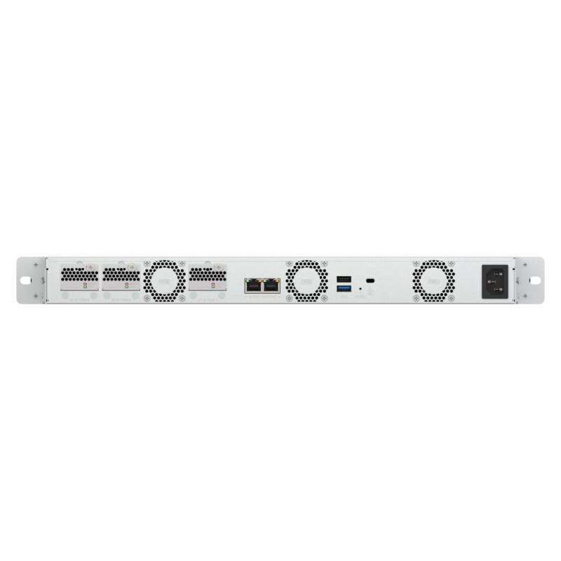 QNAP TS-h765eU-8G (4core 3,4 GHz, 8 GB RAM, 4x SATA, 3x E1.S/M.2, 2x 2,5GbE, vol. 10GbE, malá hĺbka)