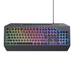 Trust Gaming GXT 836 Evocx/Drôtová USB/ CZ- SK layout/Čierna
