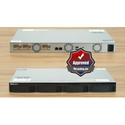 QNAP TS-h765eU-8G (4core 3,4 GHz, 8 GB RAM, 4x SATA, 3x E1.S/M.2, 2x 2,5GbE, vol. 10GbE, malá hĺbka)