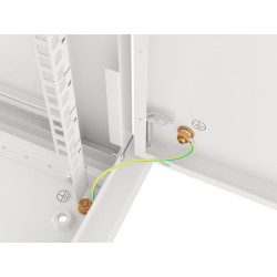 LANBERG RACKOVÁ SKRIŇA 19'' PRO MONTÁŽ NA STENU 6U/600X450 PRO VLASTNÚ MONTÁŽ S KOVOVÝMI DVERAMI ŠEDÁ