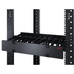 APC - 1U Horizontal Cable Manager, 6'' deep, Single-Sided