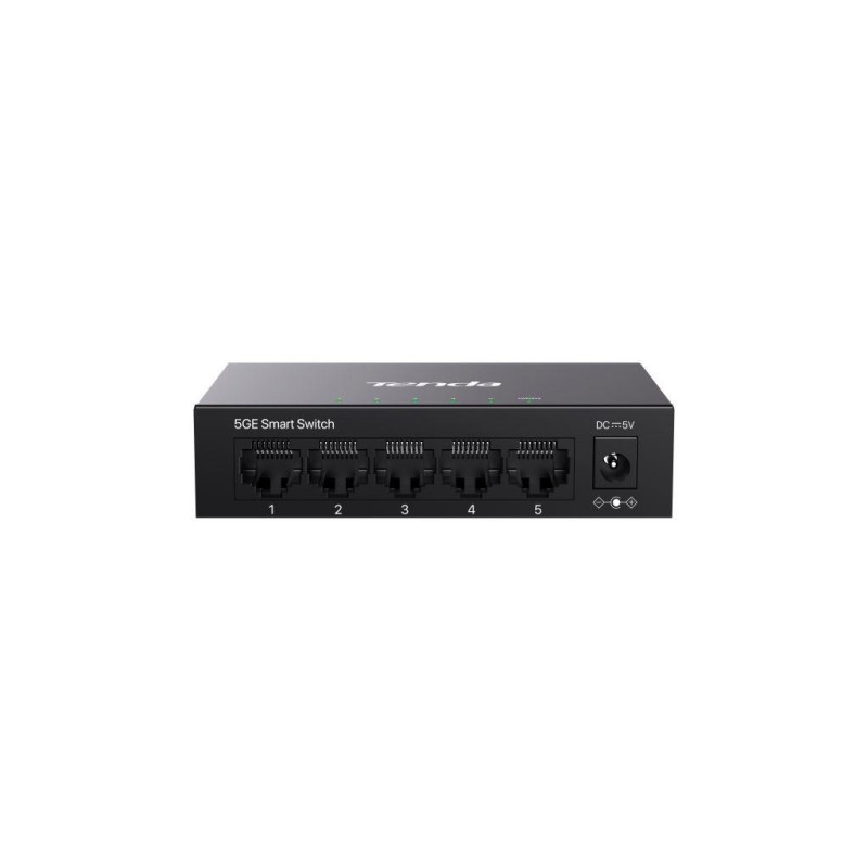 Tenda TEG2205D Websmart L2 cloud managed switch, 5x 10/100/1000 Mbps, Kov, Fanless - bez ventilátorov