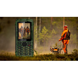EVOLVEO StrongPhone H1, IP68 odolný Dual SIM telefón, 2,8'' LCD, 5000mAh, Powerbanka, lovec. kamufláž