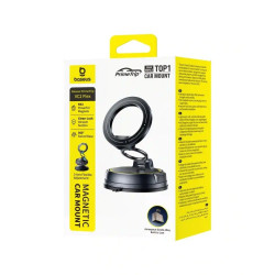 NONAME - Baseus VC2 Flex Suction Cup Magnetický Držiak do Auta Cosmic Black