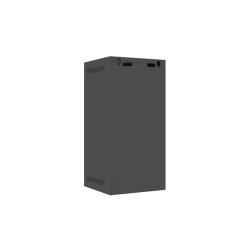 LANBERG RACKOVÁ SKRIŇA 10'' NÁSTENNÁ 12U/280X310 (FLAT PACK) S PRESKLENÝMI DVERMI ČIERNA