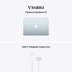 Apple MacBook Air 13''/M5/13,6''/2560x1664/16GB/1TB/M5/Tahoe/Sky Blue/1R