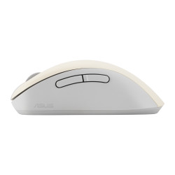ASUS Wireless Mouse MD102/Kancelárska/Optická/Pre pravákov/1 600 DPI/USB+BT/Béžová