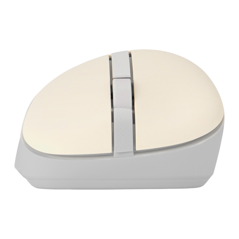 ASUS Wireless Mouse MD102/Kancelárska/Optická/Pre pravákov/1 600 DPI/USB+BT/Béžová