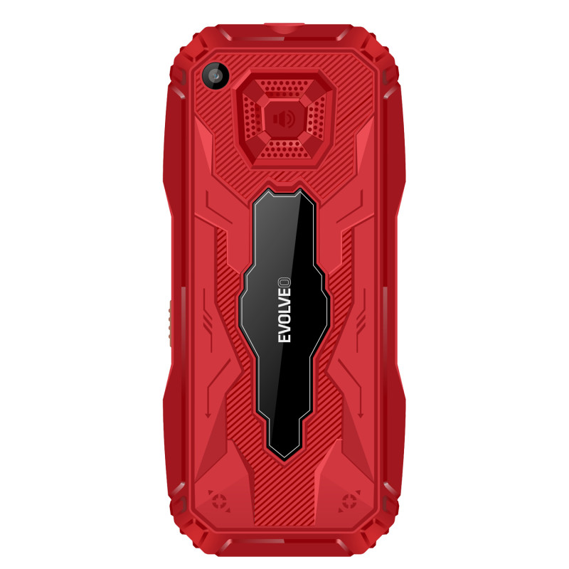 EVOLVEO MaxPhone A1, tlačidlový Dual SIM telefón, červený
