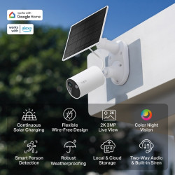 TP-LINK - Tapo C410 KIT Solar-Powered Security Cam.kit