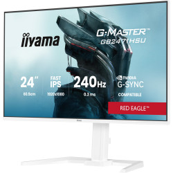 iiyama G-Master/GB2471HSU-W1/23,8''/IPS/FHD/240Hz/0,3ms/Biela/3R
