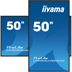50'' iiyama LH5065UHSB-B1AG: VA, 4K UHD, Android, 24/7
