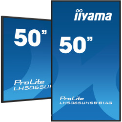 50'' iiyama LH5065UHSB-B1AG: VA, 4K UHD, Android, 24/7