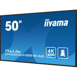 50'' iiyama LH5065UHSB-B1AG: VA, 4K UHD, Android, 24/7