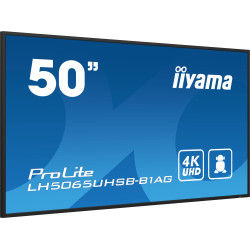 50'' iiyama LH5065UHSB-B1AG: VA, 4K UHD, Android, 24/7