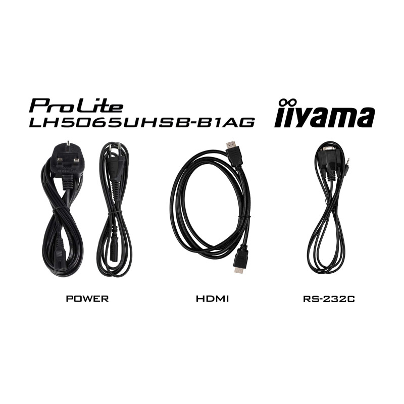 50'' iiyama LH5065UHSB-B1AG: VA, 4K UHD, Android, 24/7