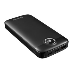 NONAME - Sandberg SemiSolidState Powerbank 10000 mAh PD20W, kompaktná powerbanka, čierna