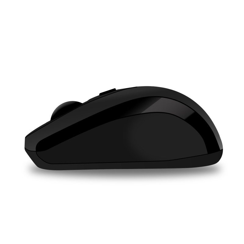 EVOLVEO WML-306B/Cestovná/Laserová/1 600 DPI/Bezdrôtová USB/Čierna