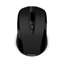 EVOLVEO WML-306B/Cestovná/Laserová/1 600 DPI/Bezdrôtová USB/Čierna