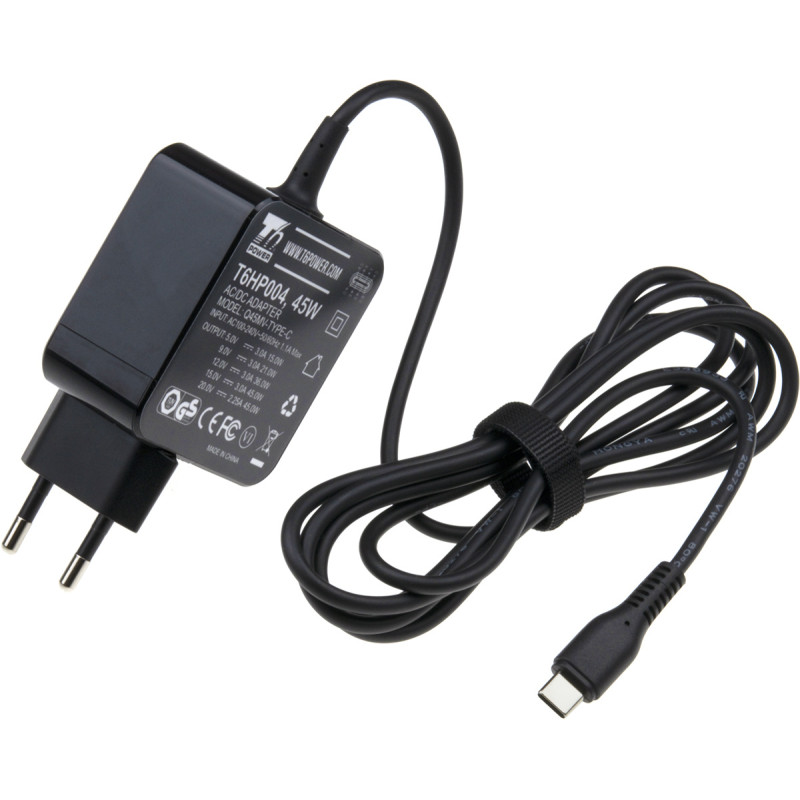 T6 Power univerzálny adaptér k notebooku, 45W, USB-C