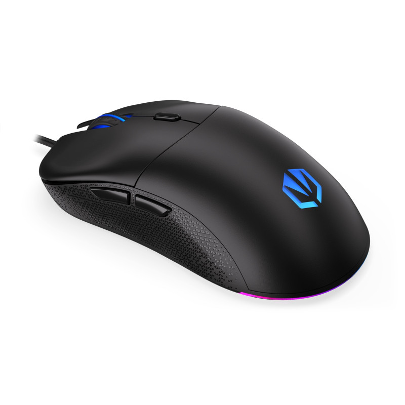 Endorfy GEM/Herná/Optická/Pre pravákov/8 000 DPI/Drôtové USB-A/Čierna