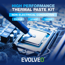 EVOLVEO Ptero TC3, teplovodivá pasta, 17,3 W/mK, záruka 5 rokov, 2 g