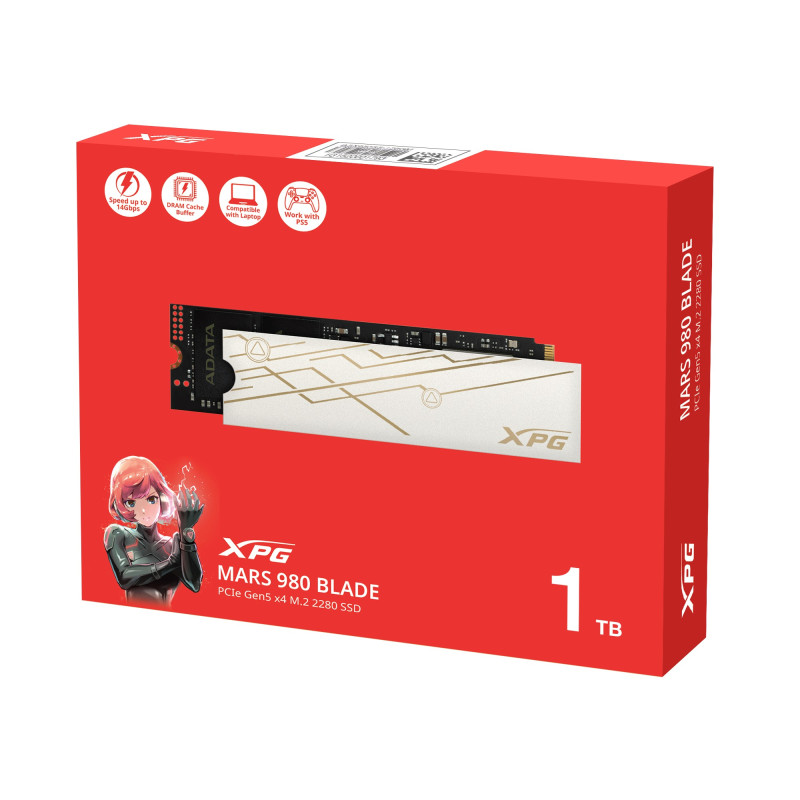 ADATA SSD 1TB XPG MARS 980 BLADE Gen5x4