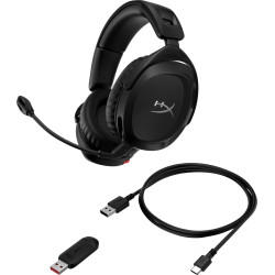 HyperX Cloud Stinger 2/Stereo/ANC/USB/Bezdrať/Čierna