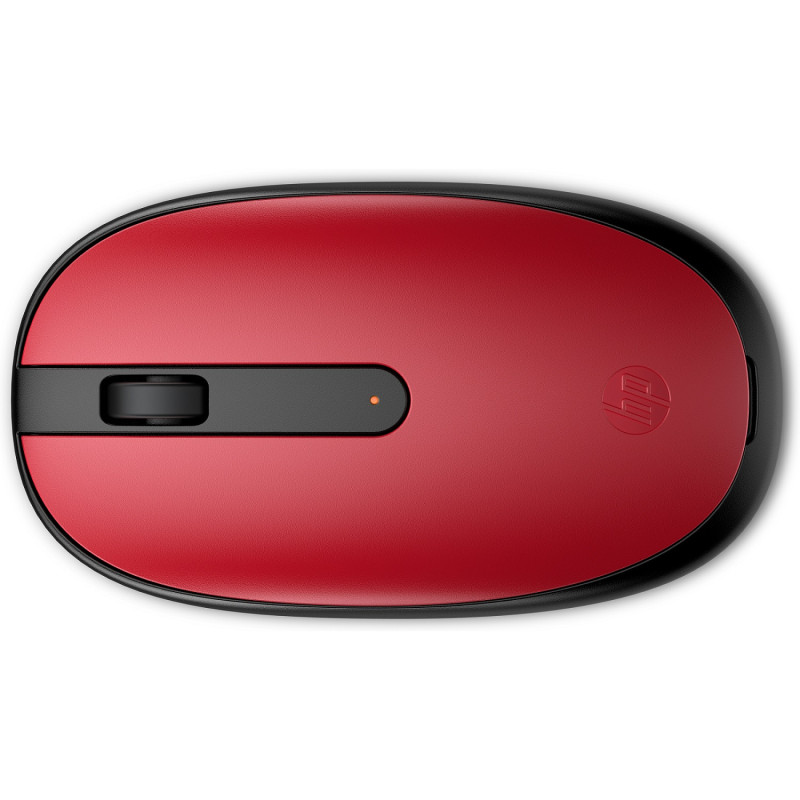HP 240/Kancelárska/Optická/1 600 DPI/Bezdrôtová Bluetooth/Čierna-červená