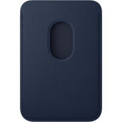 APPLE - iPhone FineWoven Wallet with MS - Deep Blue