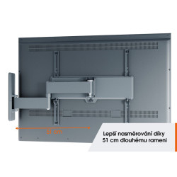 VOGELS - Vogel's TVM1443, TV rameno s 3 kĺbmi pre displeje 32-65'', 25 kg