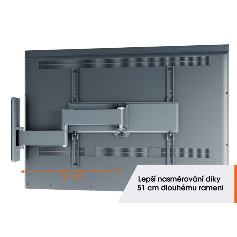 VOGELS - Vogel's TVM1443, TV rameno s 3 kĺbmi pre displeje 32-65'', 25 kg