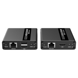 PremiumCord HDMI KVM extender FULL HD 1080p na 70m s prenosom USB