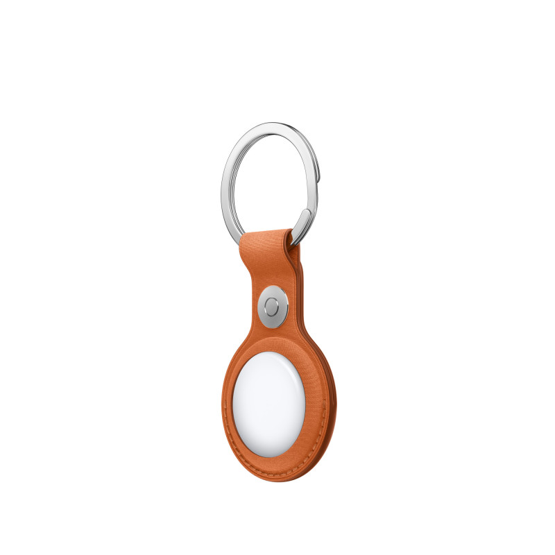 APPLE - AirTag FineWoven Key Ring - Fox Orange