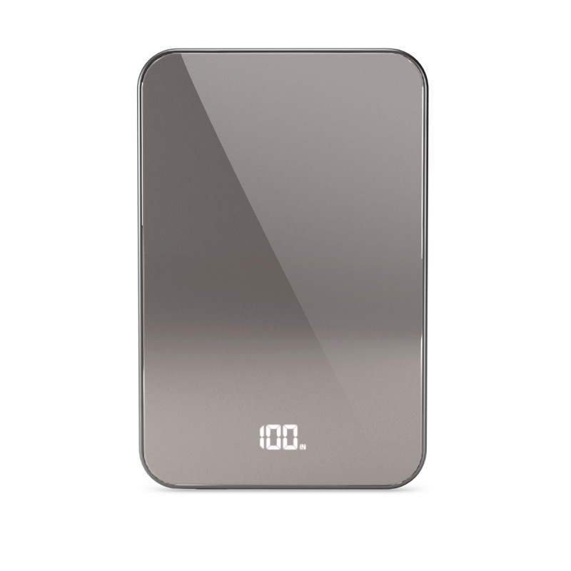 Epico 5000mAh Alu Mag+ powerbanka EM45 - titánová