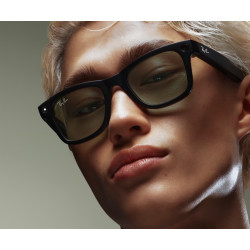 GOOGLE - Meta Ray-Ban Wayfarer, AI brýle, Matte Black, Polarized Gradient Graphite Large size