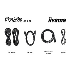 16'' iiyama T1634MC-B1S: PCAP, FHD, HDMI, DP