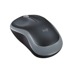 Logitech M185/Kancelárska/Optická/1 000 DPI/Bezdrôtová USB/Šedá