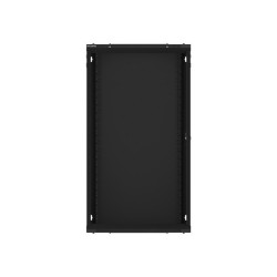 LANBERG 19'' RACKOVÁ SKRIŇA PRO MONTÁŽ NA STENU 22U/600X450 (FLAT PACK) S PROSKLENÝMI DVERMI ČIERNA V2