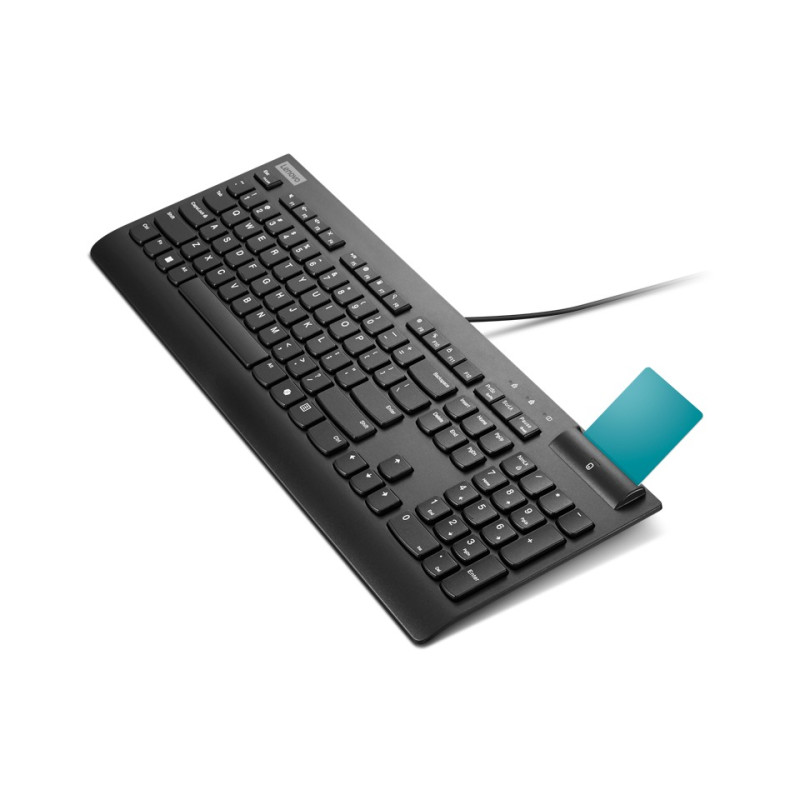 Lenovo Smartcard Wired Keyboard II AI-US Euro/Drôtové USB-A/US/Čierna