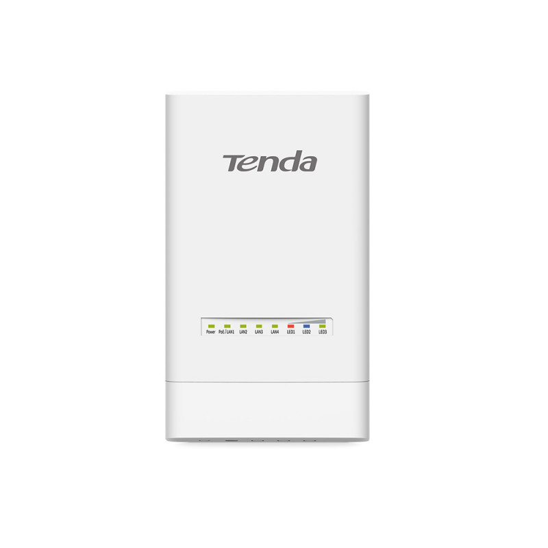 Tenda OS3 Outdoor CPE 5 GHz WiFi AC900, 867Mb/s, 4x LAN, 12 dBi, IP65, pasívna PoE výhybka + adaptér